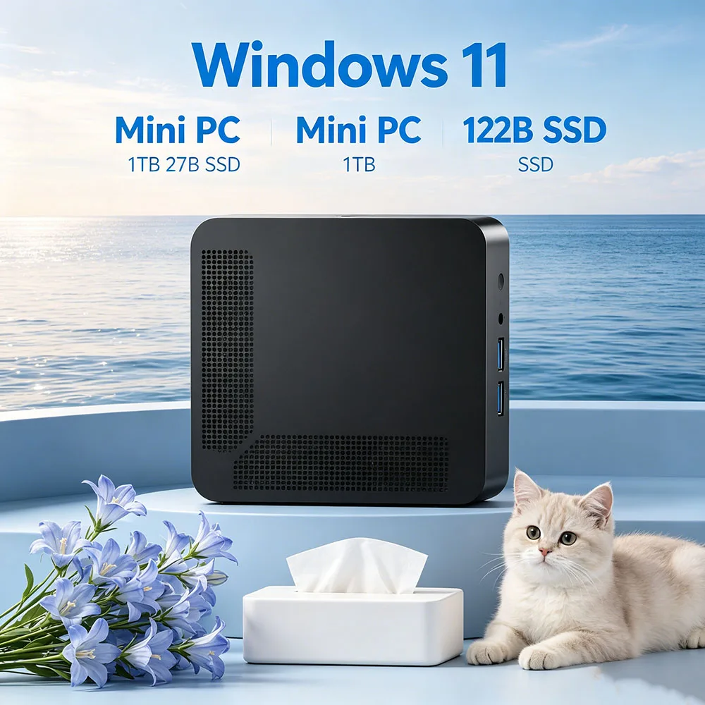 Mini Pc Windows - Tempered Mini PC Core i3 6100