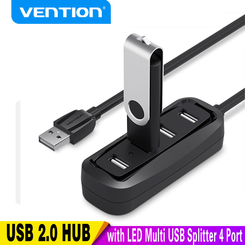 Electronics Gadgets Wholesale - Vention USB 2.0 HUB 4 Port