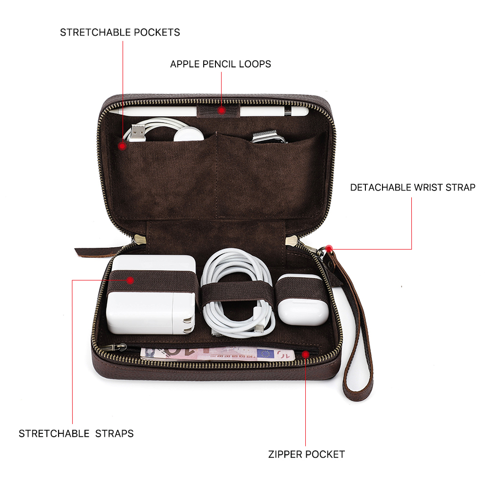 Genuine Leather Portable USB D - огляд і ціна Electronics And Gadgets With A