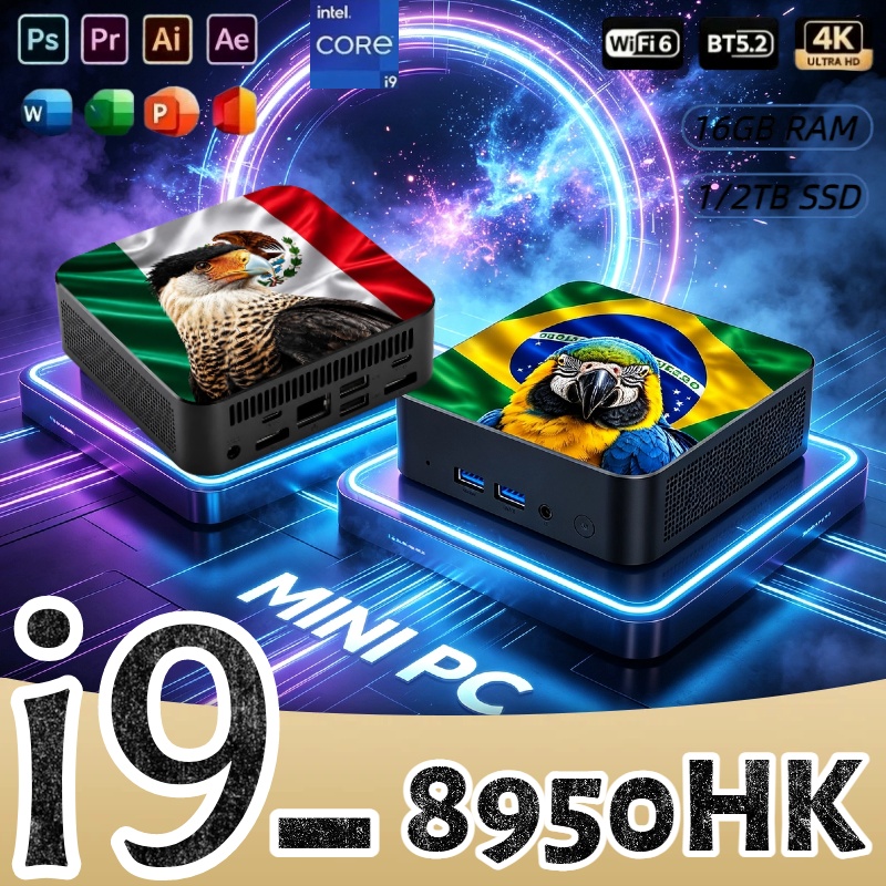 Mini PC Core i9-8950HK 16GB RA - огляд і ціна Mini Pc Windows