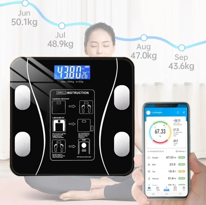 Smart USB Precise Digital Body - огляд і ціна Body Fat Scale Smart