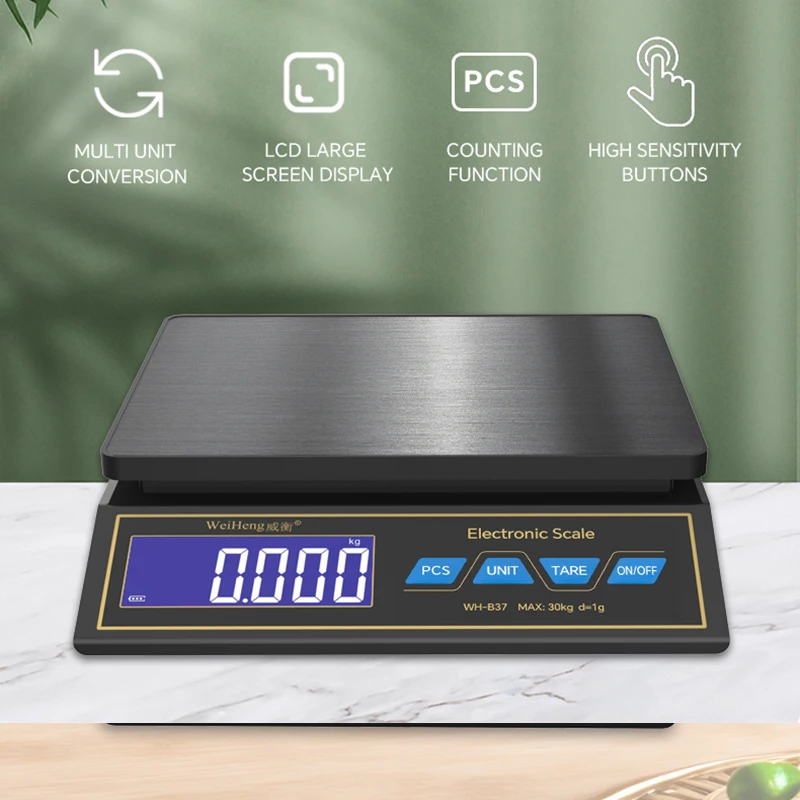 LCD Digital Kitchen Scale 30kg - огляд і ціна Electronics Stuff